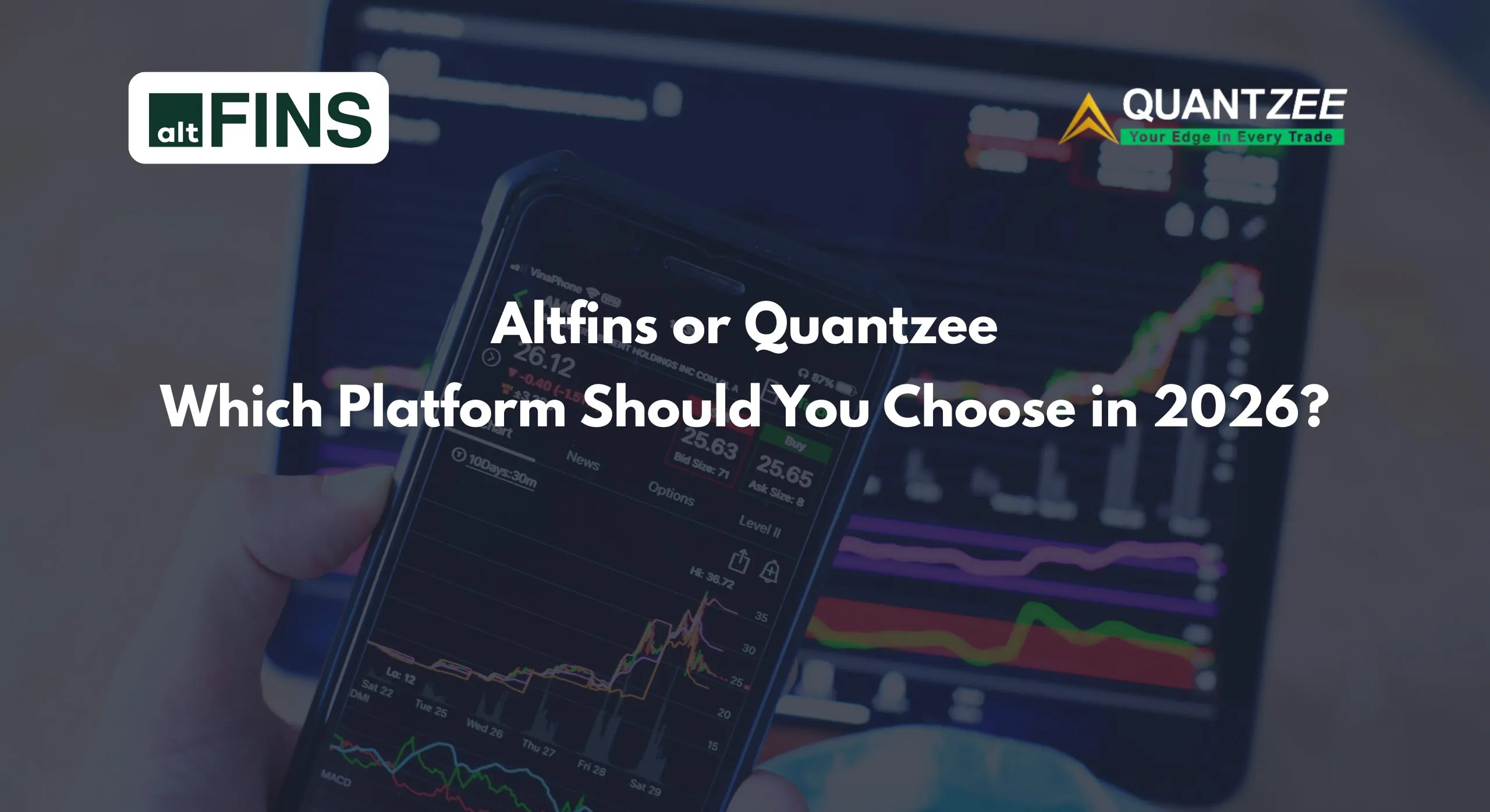 AltFINS alternative — Quantzee AI trading indicators compared with AltFINS screener