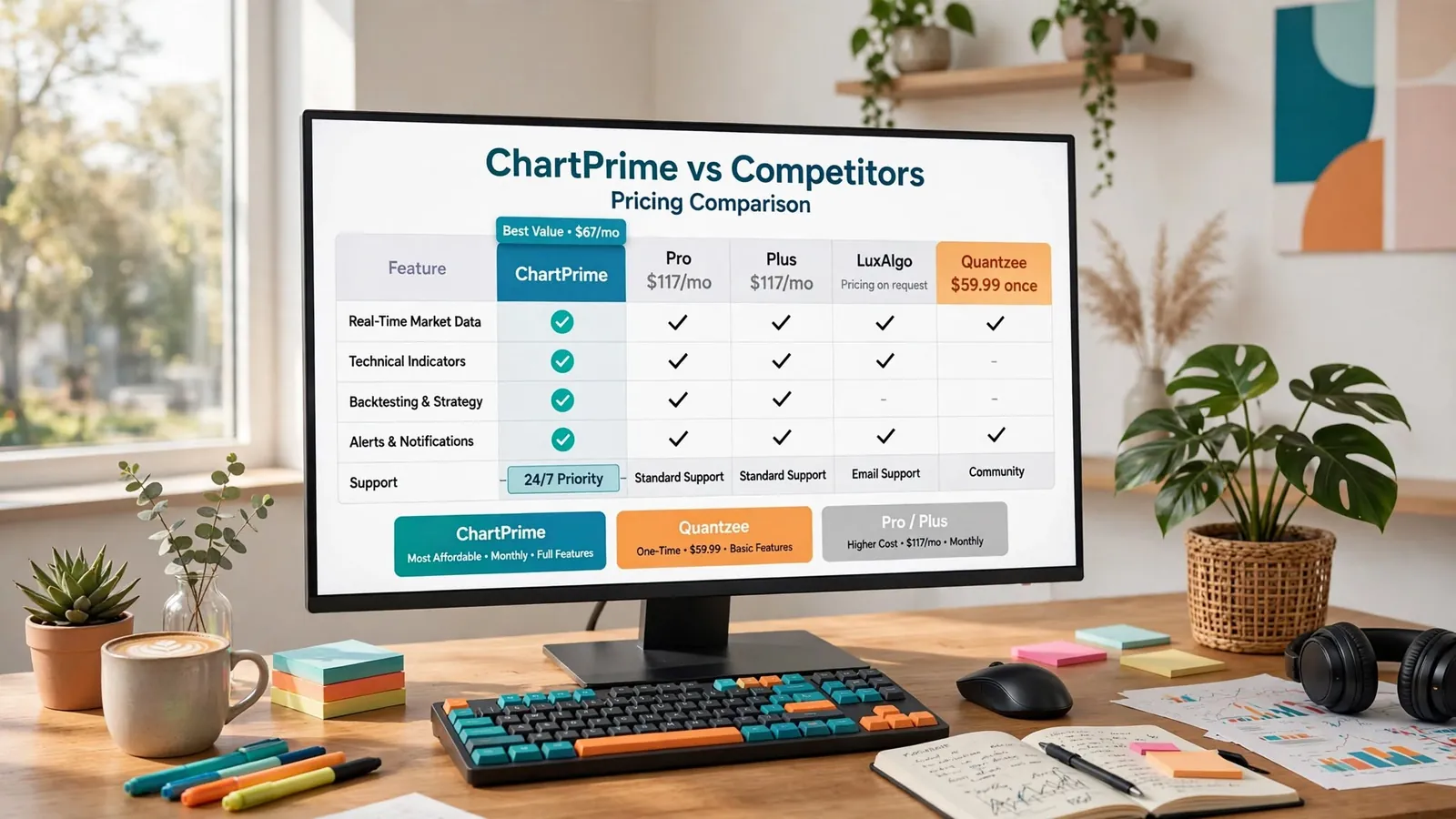 ChartPrime Review 2026: $67/mo — Worth It? | Quantzee