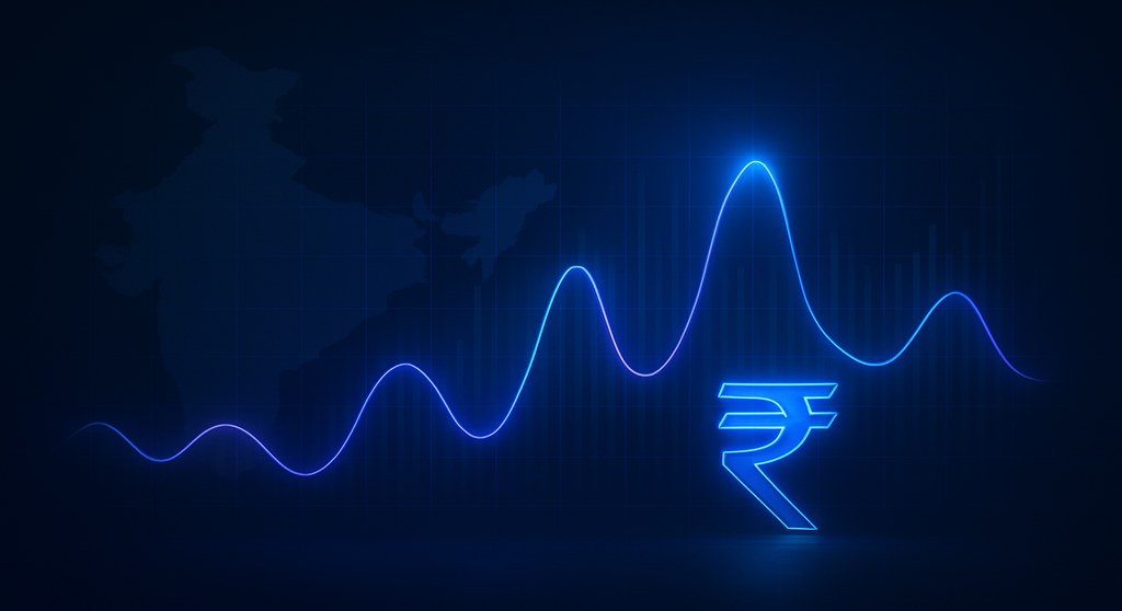 India VIX volatility gauge visualization for NIFTY options traders